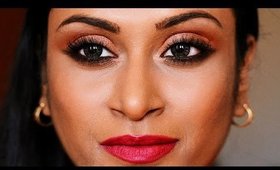 Smokey Coppery Eyes - CheezzMakeup