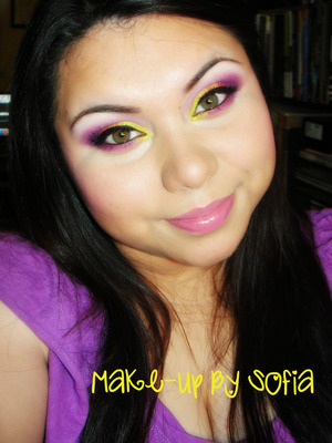Nitraab insired Bright Spring makeup look