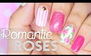 Romantic Roses nail art