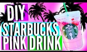 DIY STARBUCKS PINK DRINK♡ (SECRET MENU)