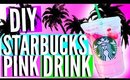 DIY STARBUCKS PINK DRINK♡ (SECRET MENU)