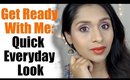 Get Ready With Me: Quick Everyday Look with Huda Beauty Mauve Obsessions Palette