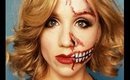 Glam Gore - Scary Skeleton Halloween Makeup | Primp Powder Pout