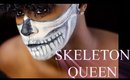 Skeleton Queen | Halloween Makeup GRWM  | Shlinda1