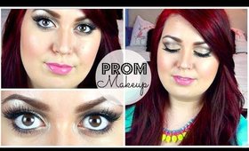 Prom Makeup Tutorial | Gold Smokey Eye