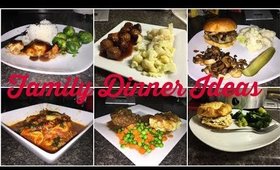 WHAT'S FOR DINNER | 7 FAMILY DINNER IDEAS | INTUITIVE EATING