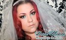 Bridal Makeup Tutorial w/Pop of Color - Maquillaje De Novia Con Un Poco De Color (requested)