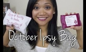 Unboxing October Ipsy Bag