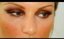 Make-upByMerel Tangerine glitter eye make-up tutorial + small introduction