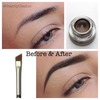 Brows before and after