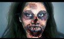 EASY SCARY GORY ZOMBIE FX MAKE UP TUTORIAL // HALLOWEEN //THE WALKING DEAD , BLACK OPS III INSPIRED