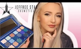 JEFFREE STAR BLUE BLOOD PALETTE Neutral Look | REVIEW + FIRST IMPRESSIONS