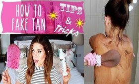 How  To Fake Tan |HOLLIE WAKEHAM