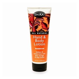 shikai All Natural Hand and Body Lotion - Sandalwood