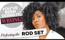 Natural Hair | BEST ROD SET EVER! (Type 4)