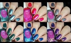 Cupcake Polish Radioactive Collection Live Swatch + Review!!