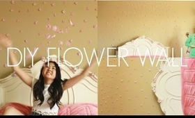 DIY Flower Wall Decor