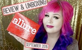 Allure Beauty Box Review & Unboxing | September 2015