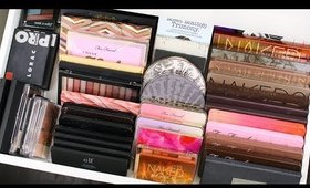 EYESHADOW PALETTE DECLUTTER 2018! PART 2