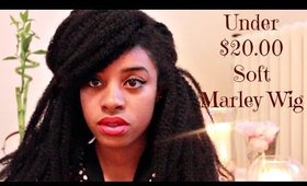 Soft Marley Texture Lace Front Wig for $20.00