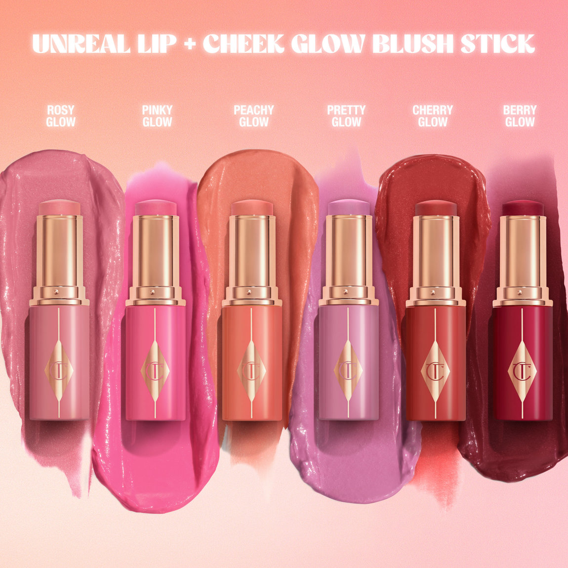 Charlotte Tilbury Unreal Blush Healthy Glow Stick Peachy