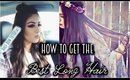 How I'm Growing My Hair Review & Half Bun Hair Tutorial