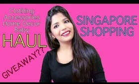 Singapore Shopping HAUL, Clothes,Accessories,Home Decor,Baby Stuff,SuperPrincessjo Giveaway?