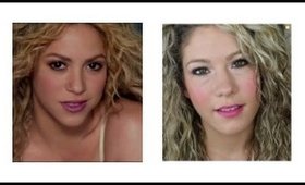 Celebrity Inspired Makeup Collab|Shakira