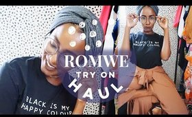 Romwe Try On Haul + Quality Check