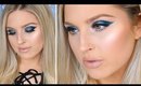 Chit Chat Get Ready With Me ♡ Dramatic Graphic Eyeshadow & Glitter!