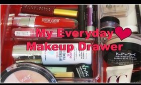 My Everyday Makeup Drawer | June 2016