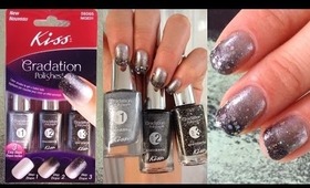 Easy Gradient Manicure w/ Kiss Gradation Polishes Kit!