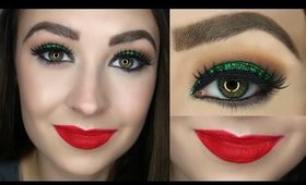 Glam Christmas Makeup Tutorial // Holiday Makeup