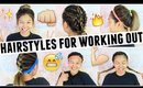 EASY HAIRSTYLES FOR WORKING OUT/GYM CLASS | JaaackJack