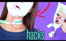 TOP 7 TOOTHPASTE BEAUTY HACKS | I Apply Toothpaste on my skin !