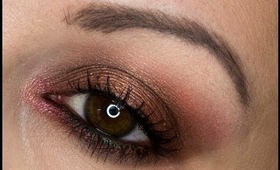 Smokey eyes w kolorach jesieni - Ofeminin.pl