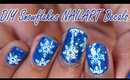 DIY Snowflakes Nailart Decals | Tutorial