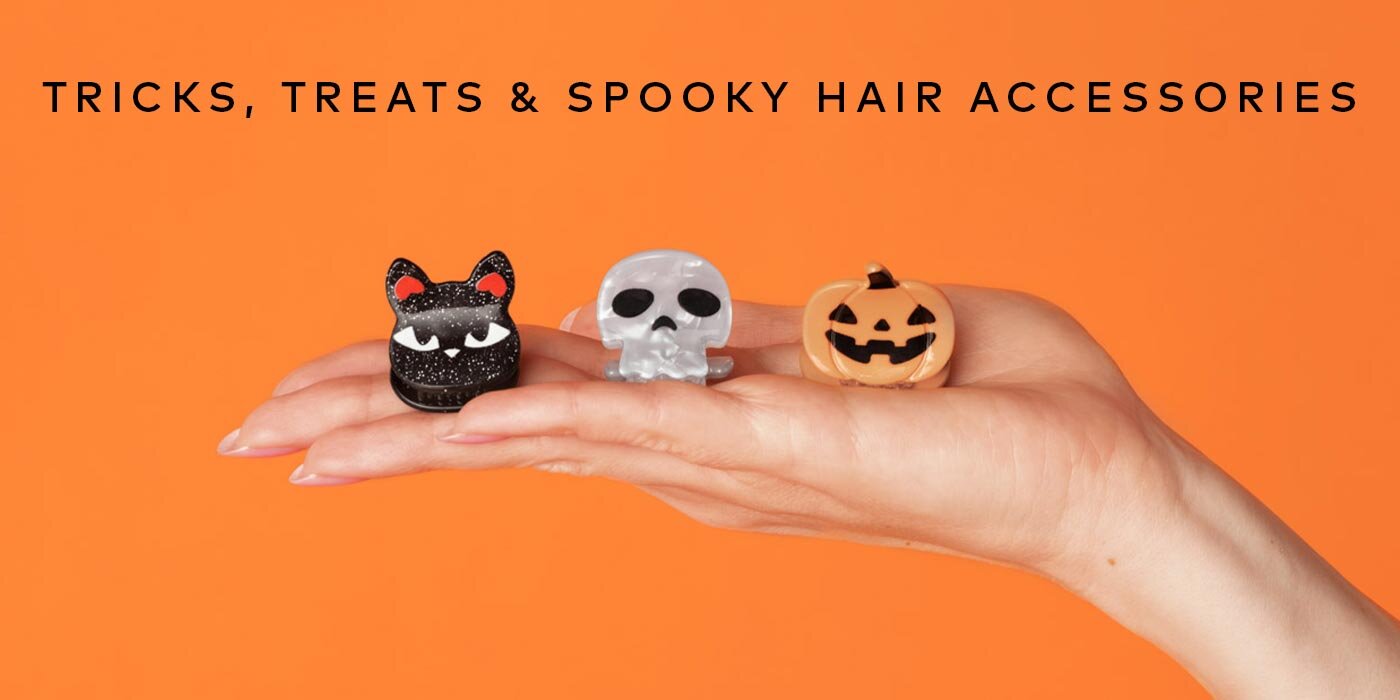 Spooky season is going straight to our heads. Dress up your hair with playful Halloween extras that bring the spirit, with or without a costume. Shop Halloween accessories on Beautylish.com!