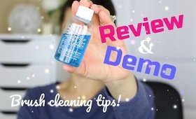 Cinema Secrets Makeup Brush Cleaner {Review, Demo & Cleaning Tips}