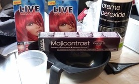 How I Dye My Hair Red!