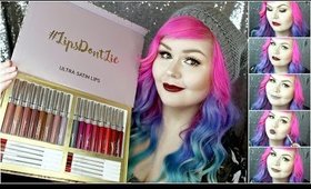 Colourpop Ultra Satin Lips Mini Review + Lip Swatches