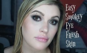 Easy Smokey Eye Fresh Dewy Skin featuring Glossier Black Tie Set Tutorial