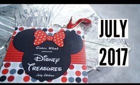 GUESS WHAT BOX JULY 2017 | Unboxing & Review | Disney Treasures Edition | Stacey Castanha