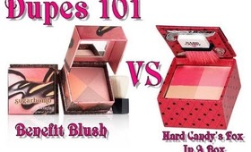 Dupes 101 #1: Benefit Blush