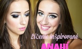 Makeup inšpirácia podľa Anahí / Anahí inspired makeup tutorial