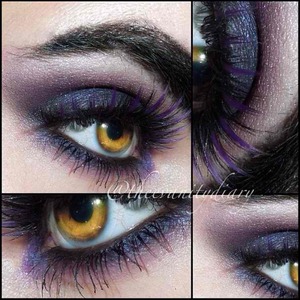 Another stunning smoky eye from Ariel Alfonso aka Thee Vanity Diary! This look features our Violet Noir lashes. 