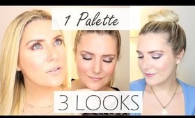 1 PALETTE 3 LOOKS |  TOO FACED STARDUST PALETTE BY VEGAS NAY