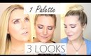 1 PALETTE 3 LOOKS |  TOO FACED STARDUST PALETTE BY VEGAS NAY