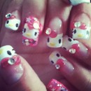 Hello Kitty Nails ! 