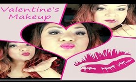 Valentines Day Look & Lip Lava Review Covergirl